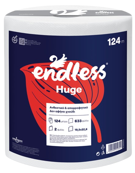 ENDLESS HUGE - 2-vrstové papierové utierky v rolke