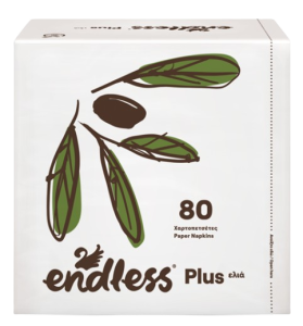 ENDLESS PLUS - Jednovrstvové papierové obrúsky