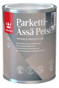 PARKETTI ÄSSÄ PETSI - Vodou riediteľné akrylové moridlo na drevo v interiéri (zákazkové miešanie)