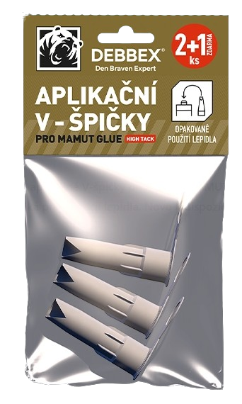 DEBBEX - Náhradné aplikačné špičky pre lepidlá MAMUT