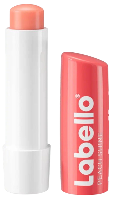 LABELLO PEACH SHINE - Balzam na pery s vôňou broskyne