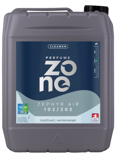 CLEAMEN 102/202 PERFUME ZONE - Osviežovač a neutralizátor pachov zephir air, 5 L