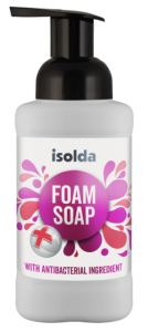 ISOLDA SOAP - Penové mydlo s antibakteriálnou prísadou