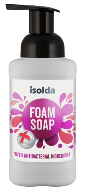 ISOLDA SOAP - Penové mydlo s antibakteriálnou prísadou