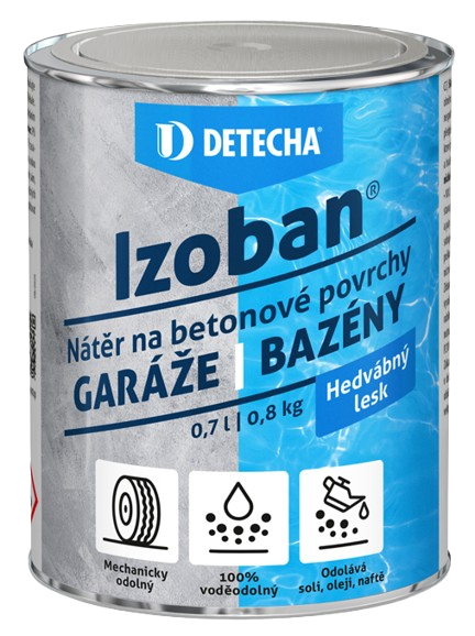 Izoban - Syntetická farba na betón a bazény