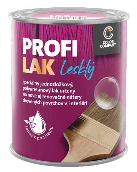 E-shop PROFILAK - Polyuretánový lak na parkety a nábytok 2,5 L bezfarebný lesklý