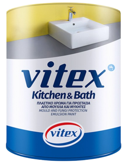 VITEX KITCHEN & BATH - Farba pre ochranu voči plesniam vo vlhkých priestoroch (biela, 0,75 L)