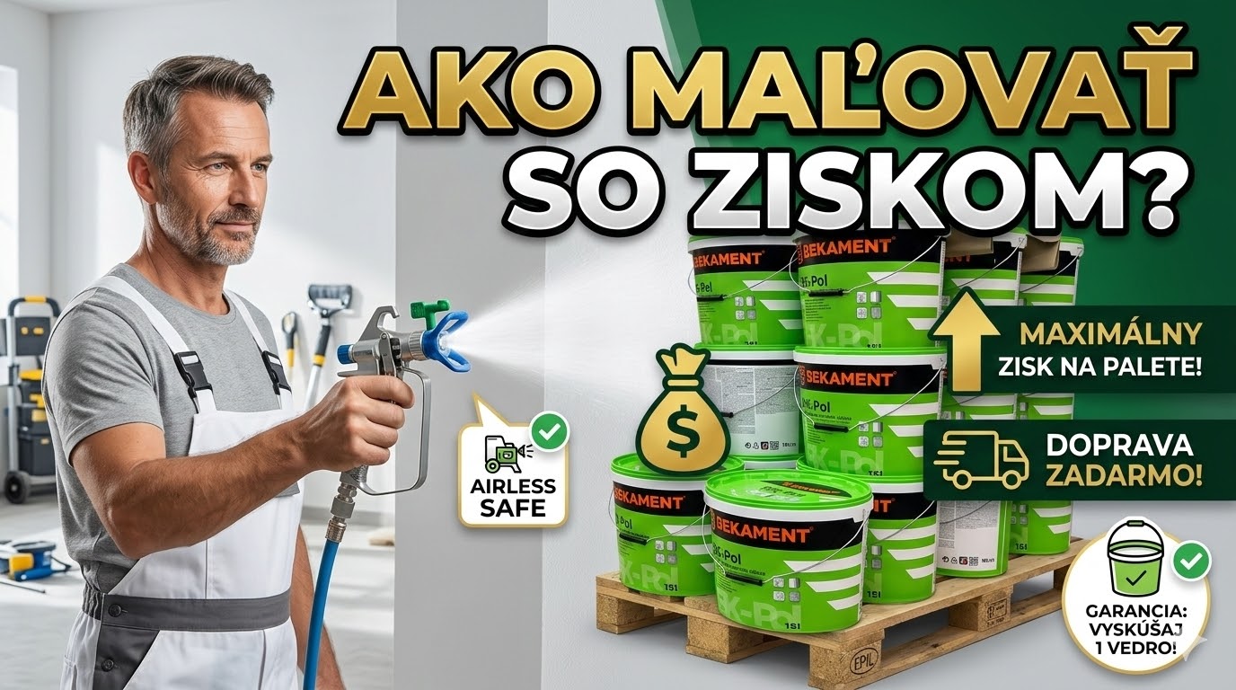 Pálite čas na 3. vrstve? Pravda o farbe BK-POL, ktorú vám v stavebninách nepovedia