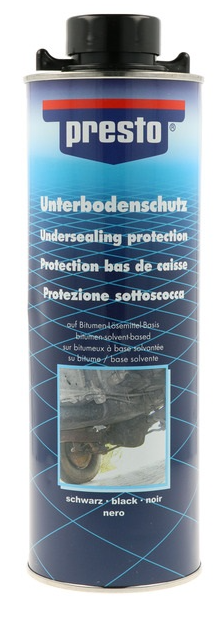 E-shop Presto fond UBS Bitumen - ochrana spodku vozidla 1000 ml kartuša