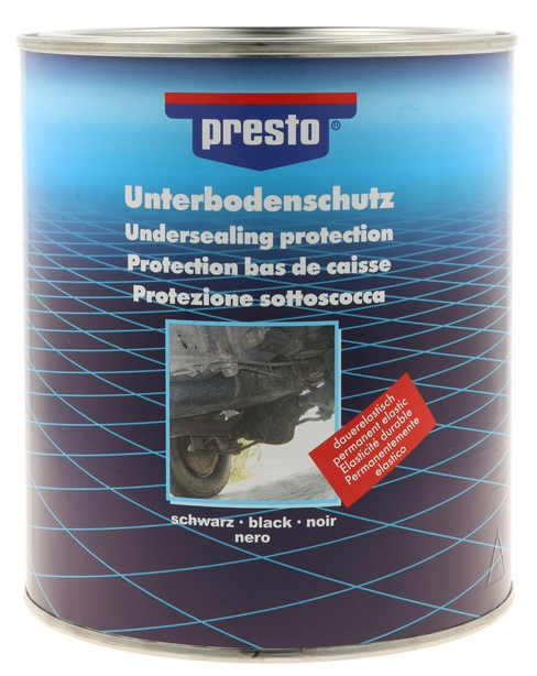 E-shop Presto fond UBS Bitumen - ochrana spodku vozidla plechovka 2500 g