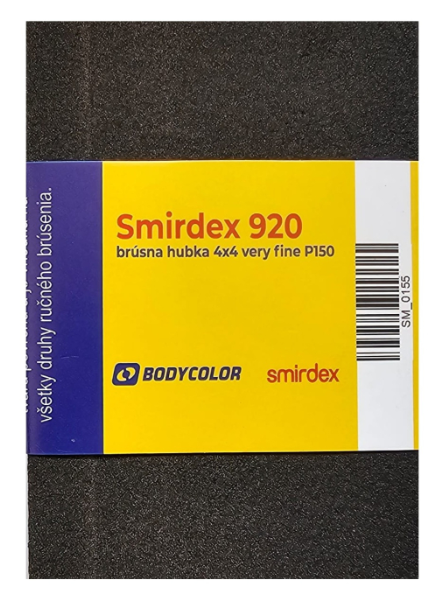 E-shop SMIRDEX 920 - Brúsna hubka s rovnými hranami P100