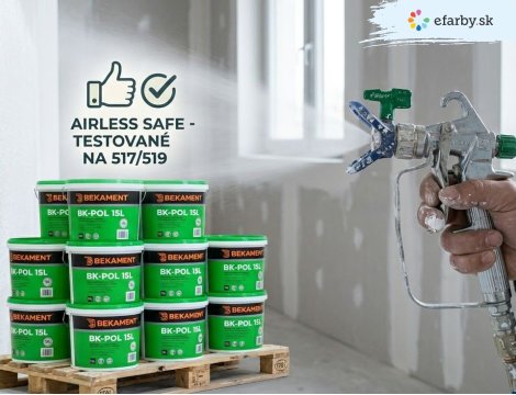 Tlačí vás investor do ceny za Primalex Plus 25kg? Zoberte farbu do Airlessu, s ktorou neprerobíte.