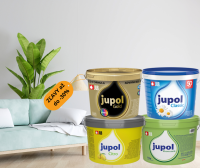 Využite zľavy do -30% na interiérové farby Jupol