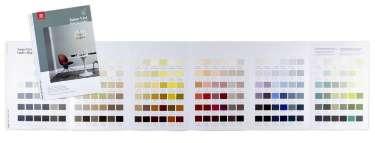 VZORKOVNÍK FEEL THE COLOR - Odtiene interiérových farieb