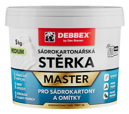 DEN BRAVEN - Sadrokartonárska stierka biela 14 kg