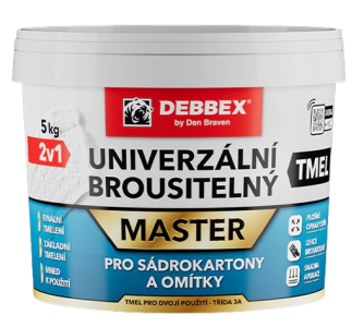 DEN BRAVEN - Univerzálny brúsiteľný tmel