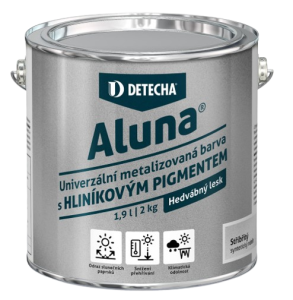 ALUNA - Syntetická farba na kov s obsahom hliníka