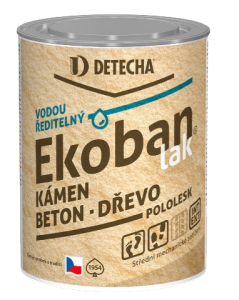 Ekoban lak - lak na kameň, betón a drevo