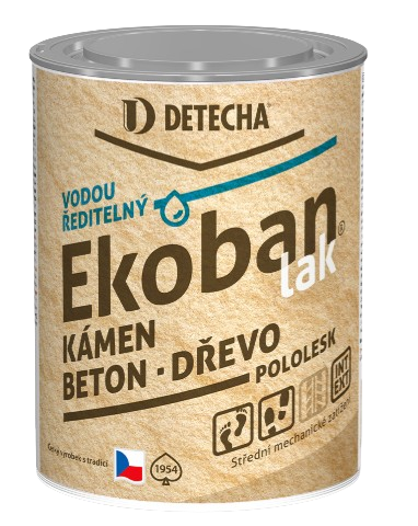 Ekoban lak - lak na kameň, betón a drevo