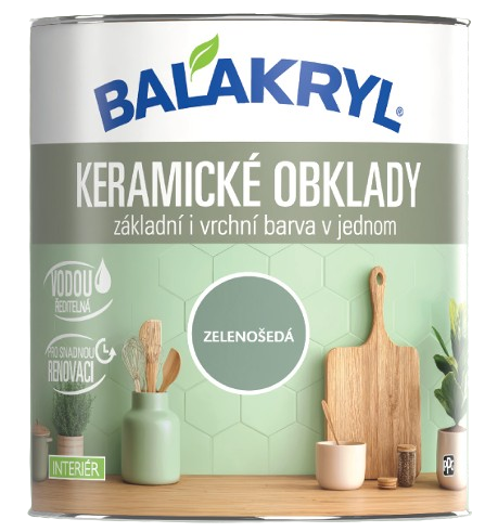 BALAKRYL - Polomatná farba na keramické obklady