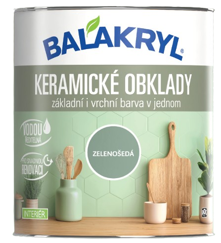 BALAKRYL - Polomatná farba na keramické obklady