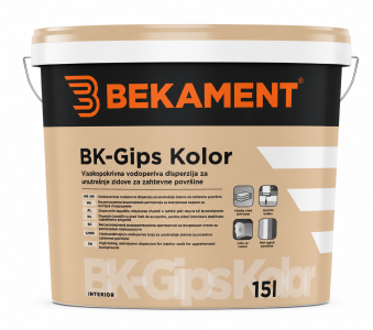 BK-GIPS KOLOR - Interiérová farba na náročné povrchy