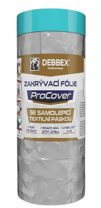 DEBBEX - Zakrývacia fólia s textilnou páskou