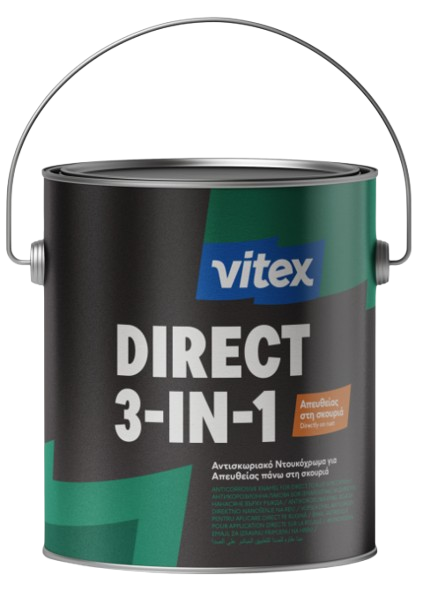 VITEX DIRECT 3in1 - Alkydová farba na kov 3v1