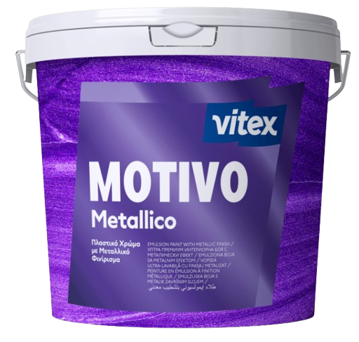 VITEX METALLICO - Vodou riediteľná interiérová farba s kovovým efektom