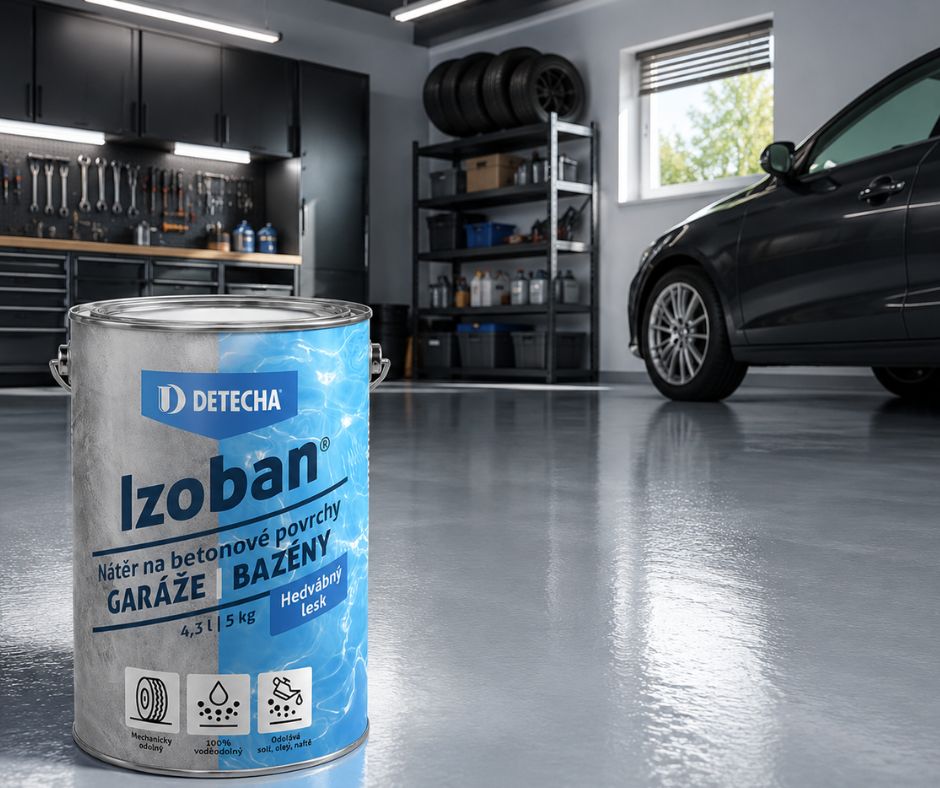 Izoban - Syntetická farba na betón a bazény