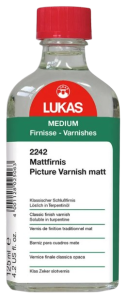 LUKAS - Záverečný matný lak na olejové farby