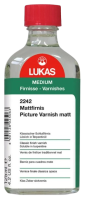 LUKAS - Záverečný matný lak na olejové farby