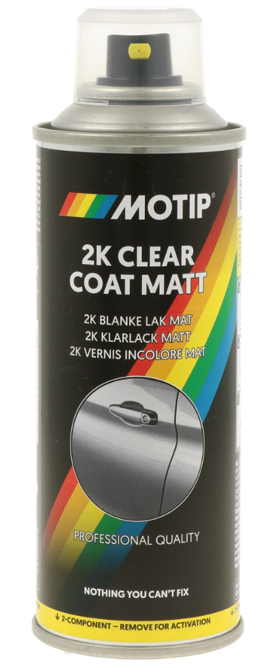 MOTIP 2K CLEAR COAT - 2-komponentný číry lak v spreji