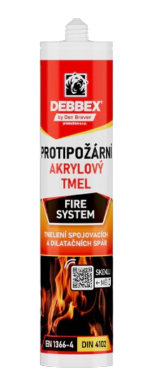 DEN BRAVEN - Akrylový protipožiarny tmel
