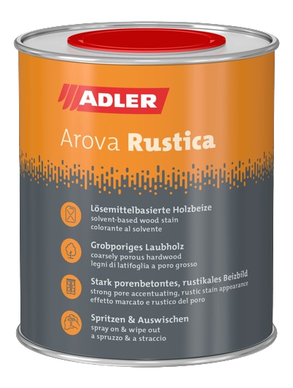 AROVA RUSTICA - Rozpúšťadlové moridlo pre dosiahnutie rustikálneho efektu