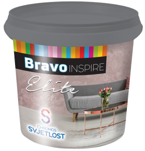 BRAVO INSPIRE ELITE - Dekoračná farba so zamatovým efektom