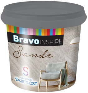 BRAVO INSPIRE SANDE - Dekoratívna farba do interiéru