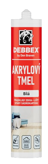 DEN BRAVEN - Farebný akrylový tmel