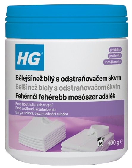 HG 365 - Bieliaci prostriedok s odstraňovač škvŕn (belší než biely)