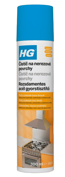 HG 341 - Rýchly čistič na nerezové plochy