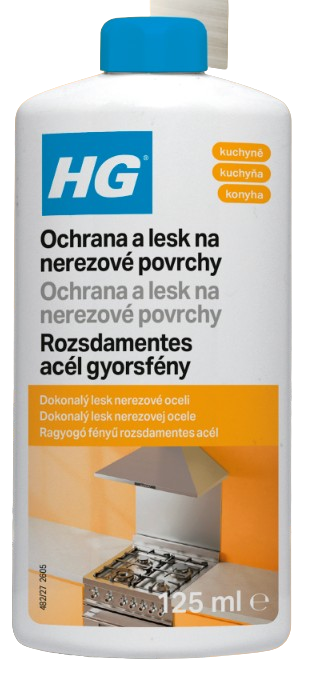 HG 482 - Rýchly lesk na nerezový kov
