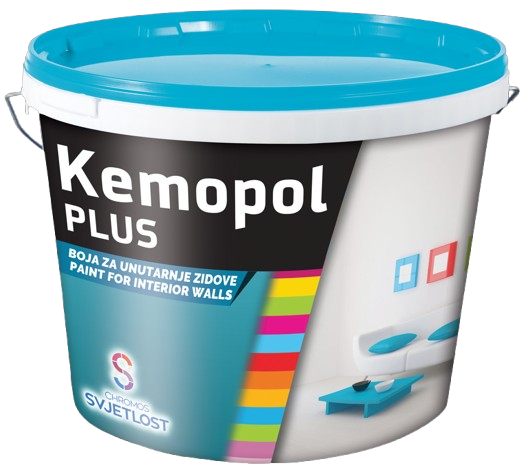 KEMOPOL PLUS - Vysoko krycia farba na steny