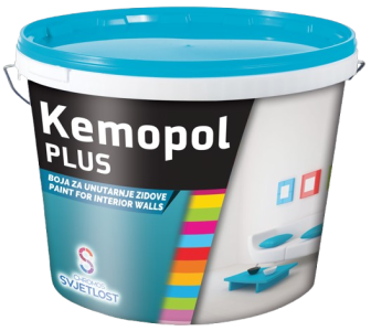 KEMOPOL PLUS - Vysoko krycia farba na steny