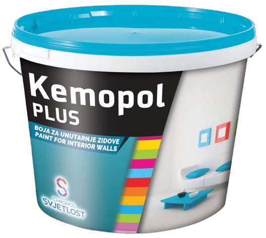 KEMOPOL PLUS - Vysoko krycia farba na steny