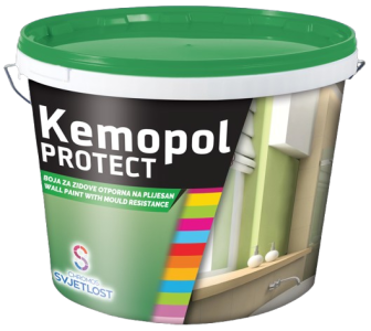 KEMOPOL PROTECT - Protiplesňová farba na vnútorné steny