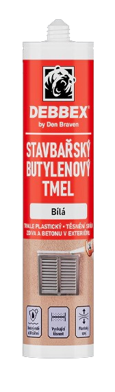 DEN BRAVEN - Stavbársky butylénový tmel