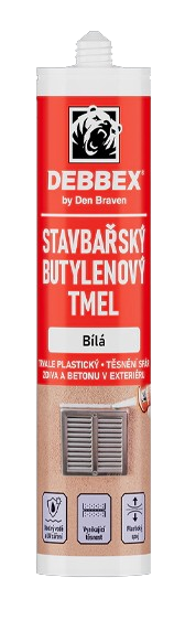 DEN BRAVEN - Stavbársky butylénový tmel