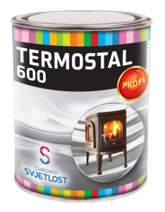 TERMOSTAL 600 - Žiaruvzdorná farba do 600°C