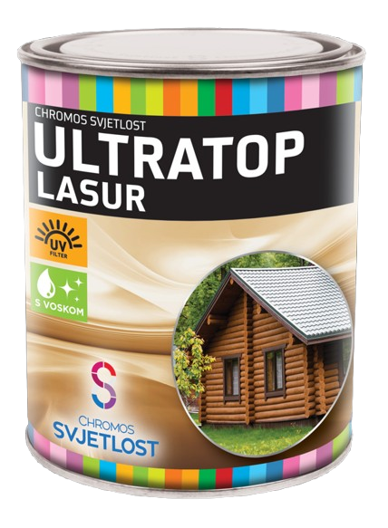 ULTRATOP - Hrubovrstvová lazúra s voskom
