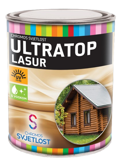 ULTRATOP - Hrubovrstvová lazúra s voskom